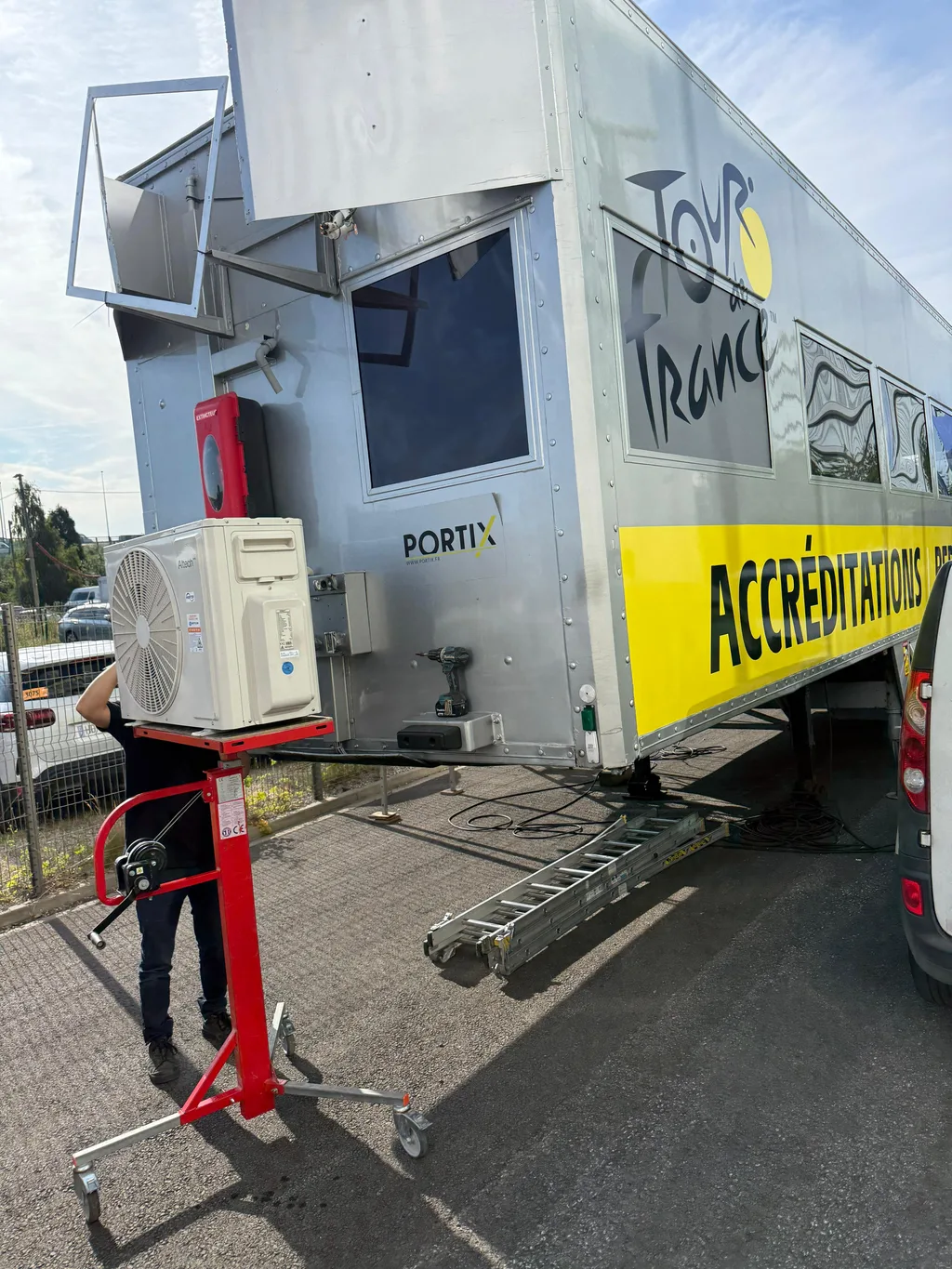 Intervention express pour le Tour de France : Betclim sur la ligne de front